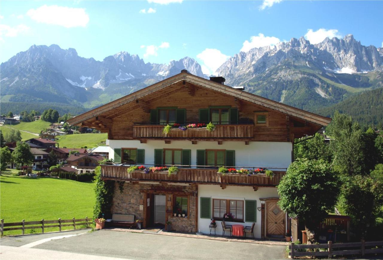 Mein Tyrolapart Im Zentrum Vom Wilden Kaiser Going am Wilden Kaiser Exteriör bild